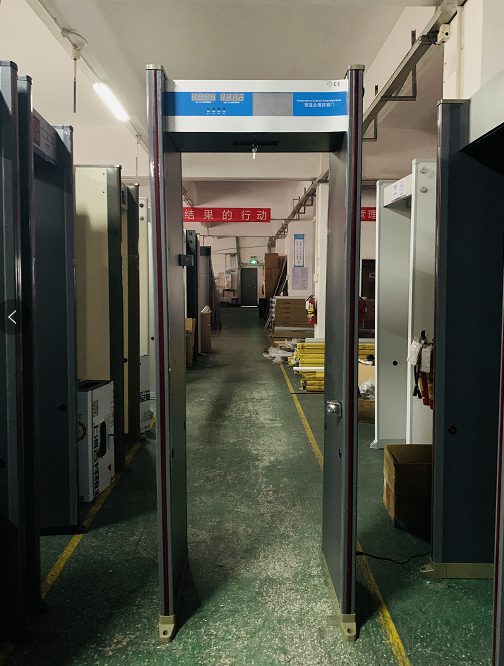 二合一快速通過測(cè)溫安檢門金屬探測(cè)門